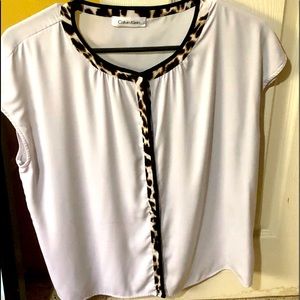 Calvin Klein L Tank Blouse